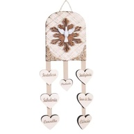 Adorno de Porta ou Parede Sete Dons do Espírito Santo em MDF - Decoração Espiritual Elegante - imagem 2