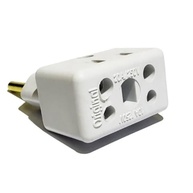 Adaptador Tomada Bob Esponja Benjamin 10A/20A Bivolt - Plug Pino Grosso 250V - imagem 1