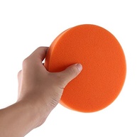 Generic Almofadas de Polimento de Esponja de Amortecedor de Carro, Acabamento Fino 6 "Almofadas de Polimento Laranja, Kit de 10 Peças para Enceramento e de Carro - imagem 5