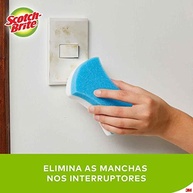 Scotch-Brite 3M - Esponja Tira Manchas para Limpeza Leve e Profunda - imagem 4