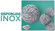 Flash Limp - Esponja de Aço Inox para Limpeza Pesada em Grelhas, Ferros e Panelas de Ferro - imagem 5