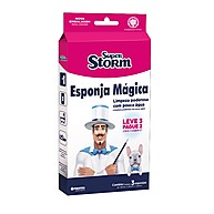 Esponja Mágica Super Storm: Limpeza Poderosa! - imagem 1