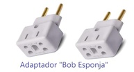 Kit 2 Adaptadores Tomada Bob Esponja Universal 10A/20A Bivolt - Essencial para seus Eletrônicos! - imagem 5