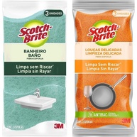 Esponjas Não Risca Scotch-Brite: Limpeza Impecável! - imagem 1