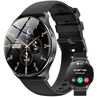IOWODO W40 Smartwatch AMOLED 1.43" - Chamadas Bluetooth, 100+ Esportes, 2 Pulseiras (Preto) - imagem 2