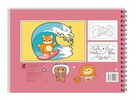 Livro de Colorir Cute & Comfy Super Special: Esportes ao Ar Livre + Caneta - imagem 5