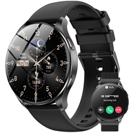 IOWODO W40 Smartwatch AMOLED 1.43" - Chamadas Bluetooth, 100+ Esportes, 2 Pulseiras (Preto) - imagem 1