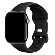 Pulseira Sport Silicone Básica Esportiva Compatível com Apple Watch 38 40 41mm 42 44 45mm - imagem 1