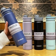 MODUS Garrafa Térmica Inox 750ML - Isolamento a Vácuo, Esportiva e Ecológica (Azul Profundo) - imagem 4