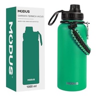 MODUS Garrafa Térmica Esportiva 1000ML Aço Inoxidável Isolamento a Vácuo - Verde Escuro - imagem 2