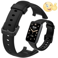 Pulseira Compativel Para Mi Band 7 Pro Cor Preta Esportiva Silicone Macio Premium Elegante Alto Nivel Smartband - imagem 1