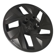 Kit 4 Calotas Esportivas Aro 15 - Design Moderno para Agile, Cobalt, Onix, Prisma, Spin e Montana (Preto/Prata) - imagem 5
