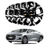 Jogo 4 Calotas Esportivas Aro 14 para Chevrolet Onix e Prisma 2021 - Design Moderno e Proteção - imagem 1