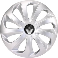 Renove Seu Carro: Jogo 4 Calotas Esportivas Velox Prata Aro 13 RLT para Clio - imagem 5