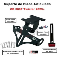 Eliminador de Rabeta Esportivo Articulável para Honda CB 300F Twister 2023+ - imagem 4