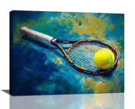 Arte de Parede Tênis - Pintura em Tela com Design Esportivo para Academia e Decoração - imagem 1