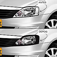 Máscara Negra Farol Logan 2011/13: Visual Esportivo! - imagem 2