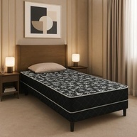 Colchão de Espuma D20 Casal 138x188x10 cm - Conforto e Suporte Premium com Tecido Macio - imagem 2