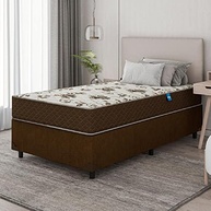 Cama Box Solteiro com Colchão Espuma D33 Marquês 88x188x57cm - Conforto e Estilo para Seu Quarto - imagem 3
