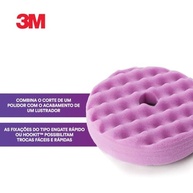 3M, Perfect-It, Boina de Espuma Roxa para Acabamento, 1-Step 6P ER - imagem 5