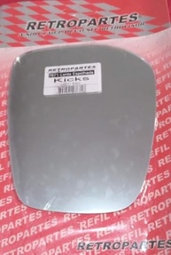 Lente Espelho Retrovisor Nissan Kicks 2016-2023 (Esquerdo) - Visão Clara e Segura - imagem 4