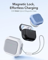 ESR Orbit: Capa MagSafe para AirPods 4ª Geração (2024) USB-C - Proteção Híbrida e Estilo Branco - imagem 4