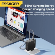 Carregador Essager 140W: Power Delivery Rápido! - imagem 3