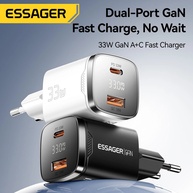 Carregador Essager 33W GaN: Power Up Rápido! - imagem 3