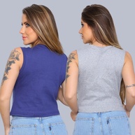 Regata Ribana Gola Alta: Kit 2 Essenciais! - imagem 2
