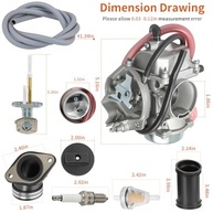 Carburador Completo + Kit Petcock para Arctic Cat ATV 250/300 (2001-2005) - Peças Essenciais - imagem 5