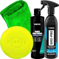 Kit Essencial: Pneu Pretinho Vintex + Selante SiO2-Pro Vonixx e Acessórios Karbox - imagem 2