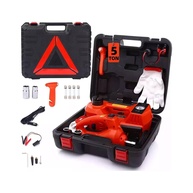 Kit Essencial Macaco Elétrico 5 Toneladas + Chave de Impacto + Inflador - Seu Aliado na Troca de Pneus! - imagem 1