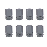 Conjunto 8 Tampas de Válvula de Pneu Cinza - Proteção Essencial para Seu Veículo - imagem 1