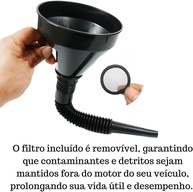 essencial-profissional-flexivel-e-funil-motos-com-extensao-filtro-automotivo-carros-a-para-e-a