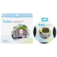 Kit Essencial: Espelho Retrovisor Bebê + Protetor Solar Buba para Cadeirinha no Carro - imagem 2