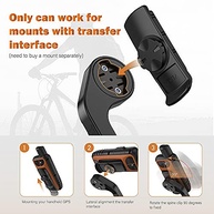 TUSITA [2 Unidades] Adaptador Clipe Coluna Garmin: Suporte Essencial para Ciclismo - imagem 5