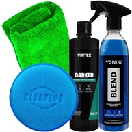 Kit Essencial Vonixx Darker & Vintex: Brilho e Proteção Impecáveis para Seu Carro - imagem 1