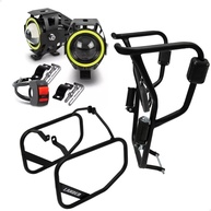 Kit Essencial Yamaha Lander 2019: Protetor de Motor, Afastador de Alforjes e Farol LED Potente - imagem 1