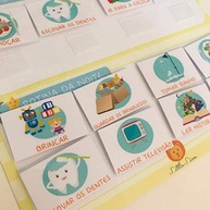 Quadro de Rotinas Diárias Infantil - Estabeleça Hábitos com Diversão e Organização - imagem 5