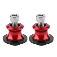 Sliders de Braço Oscilante CNC 8mm para Moto: Estabilidade e Estilo em Alumínio Premium (Vermelho) - imagem 2