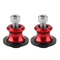 Sliders de Braço Oscilante CNC 8mm para Moto: Estabilidade e Estilo em Alumínio Premium (Vermelho) - imagem 1