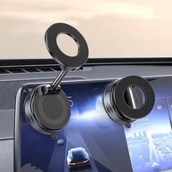 Suporte Magnético para Celular 3 Eixos: Estabilidade e Liberdade para Seu Carro (K7 Preto) - imagem 2