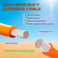 Cabo Extensor XT60 12AWG 3m: Potencialize Sua Estação de Energia Solar com Conexão Segura! - imagem 5