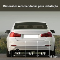Sensor de Estacionamento Automotivo com Display LED e Alarme Sonoro - Radar de Ré Essencial - imagem 5