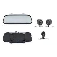 Kit Retrovisor 4.3" com Câmera de Ré Borboleta Tech One: Estacione com Segurança e Precisão! - imagem 4