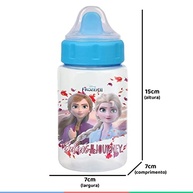 Copo Disney Baby Go 340ml com Tampa e Válvula Redutora de Pingos - Estampa Frozen - imagem 3