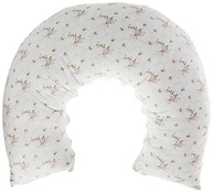 Almofada de Amamentação Laura Baby Rosa - Estampa Floral Confortável e Ergonômica - imagem 2