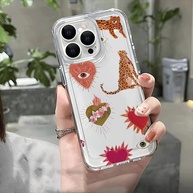Capa iPhone: Estampa Onça e Coração - imagem 2