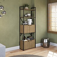 Estante Alta com Porta: Organize com Estilo! - imagem 1