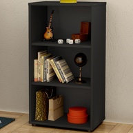 Estante Clean 2 Prateleiras: Organize Seus Livros! - imagem 1
